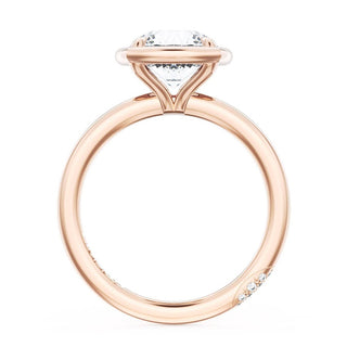 Cushion Solitaire Engagement Ring