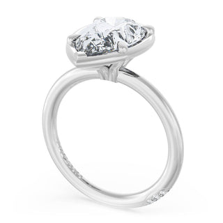 Pear Solitaire Engagement Ring