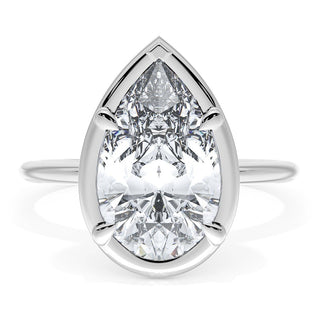 Pear Solitaire Engagement Ring