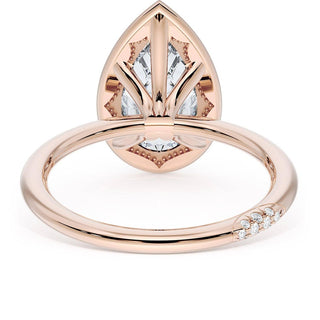 Pear Solitaire Engagement Ring