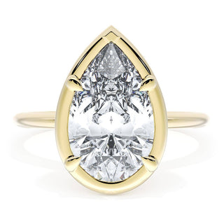 Pear Solitaire Engagement Ring