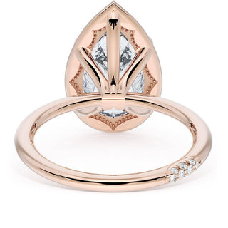 Pear Solitaire Engagement Ring