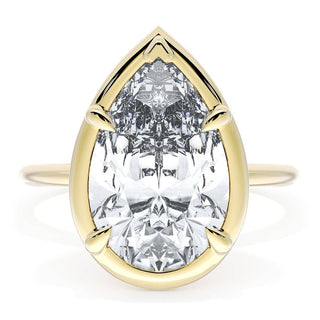 Pear Solitaire Engagement Ring