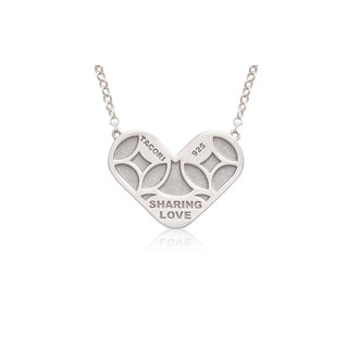 American Cancer Society Sharing Love Necklace in 18kt White Gold - TACORI