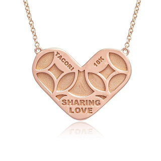 American Cancer Society Sharing Love Necklace in 18kt Rose Gold - TACORI