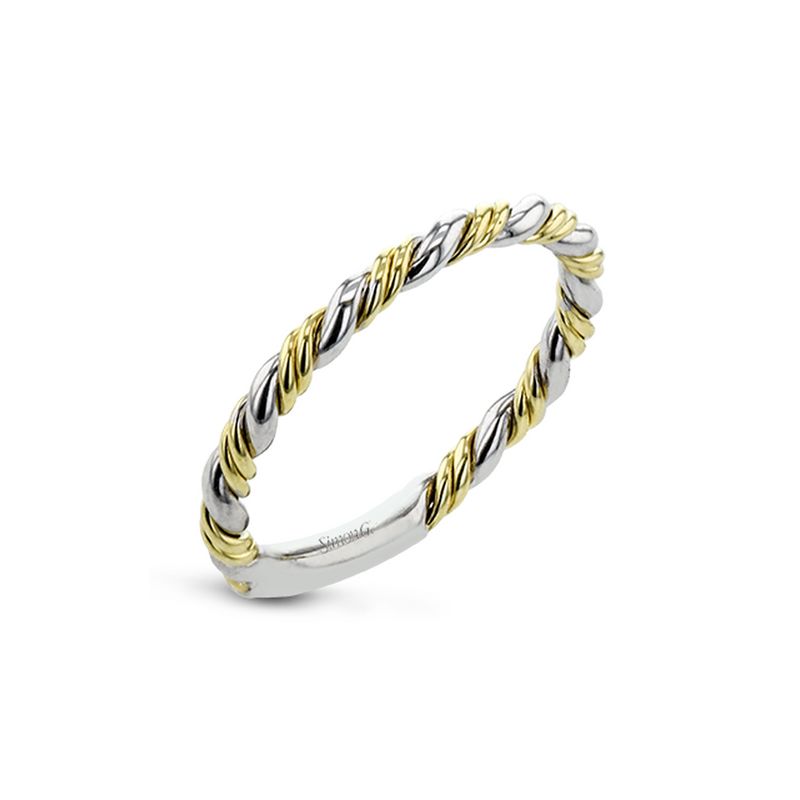 Simon G Twist Wedding Band Lr2790