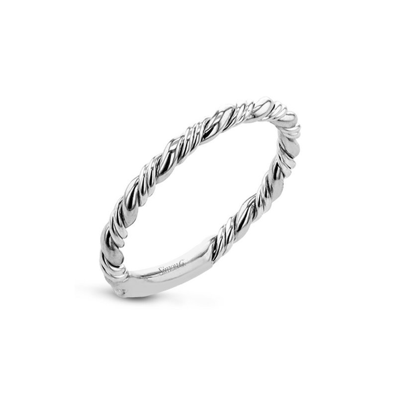 Simon G Twist Wedding Band Lr2790