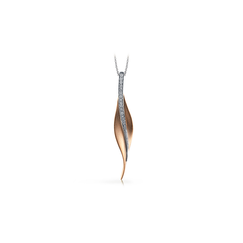 Simon G Fallen Leaves Pendant DP113-R