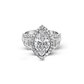 Simon G Engagement Ring LR1164-MQ