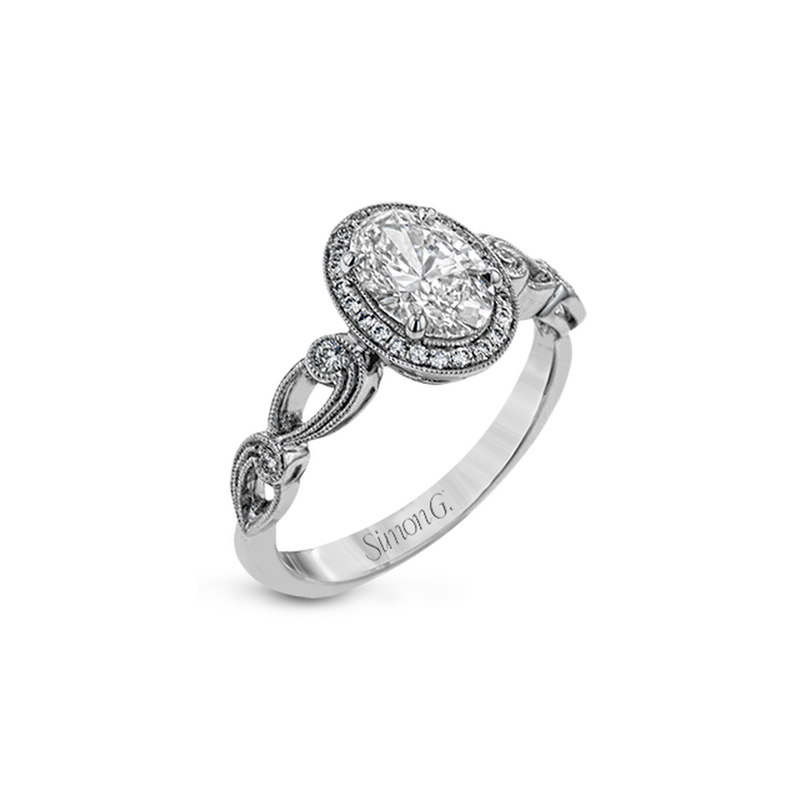 Simon G Engagement Ring Tr526-ov