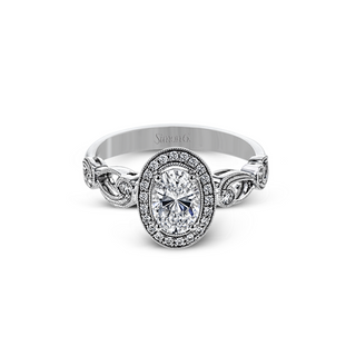 Simon G Engagement Ring Tr526-ov