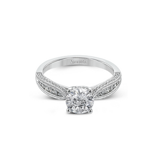 Simon G Side Hustle Engagement Ring TR784