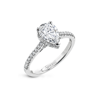 Simon G Underhalo Engagement Ring Lr2342