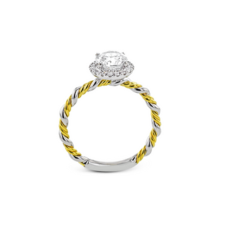 Simon G Twist Engagement Ring Lr2790