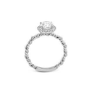 Simon G Twist Engagement Ring Lr2790