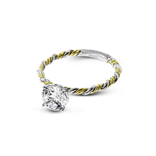 Simon G Twist Engagement Ring LR2633