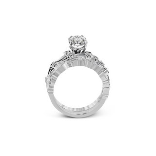 Simon G Trellis Wedding Set TR473-OV
