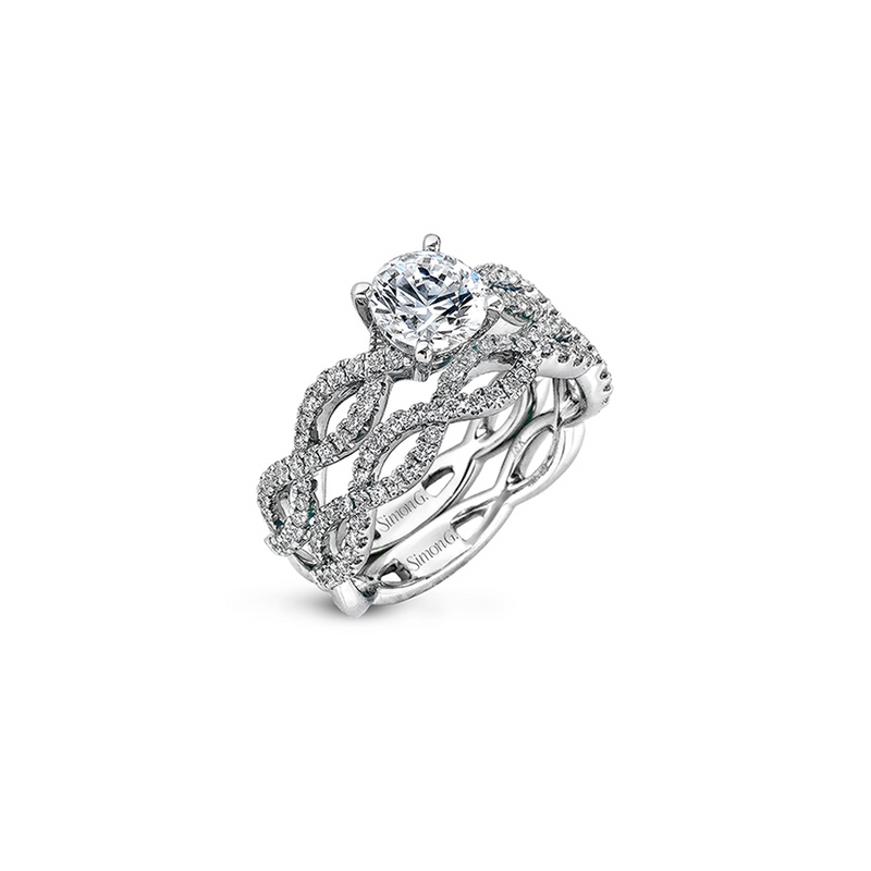 Simon G Wedding Set MR1596