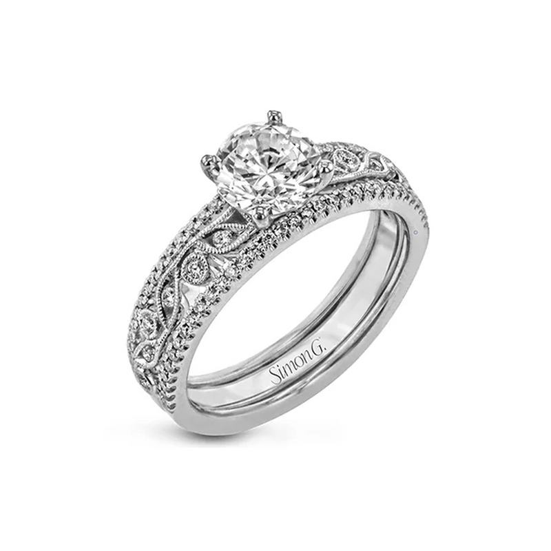 Simon G Wedding Set MR3058