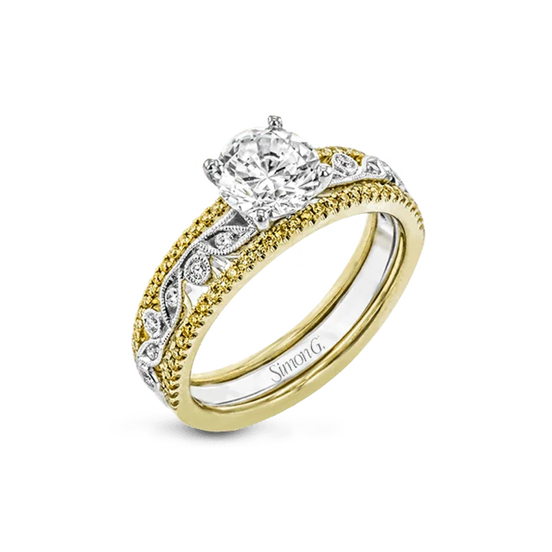 Simon G Wedding Set MR3058