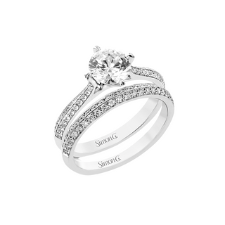 Simon G Wedding Set Lr3093