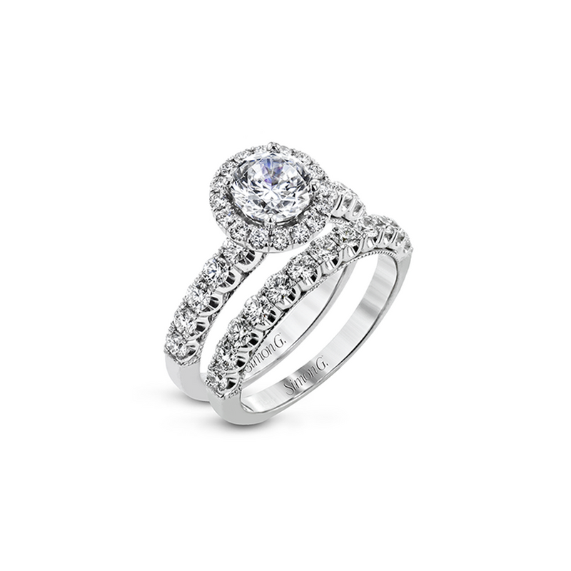 Simon G Wedding Set Lr2343