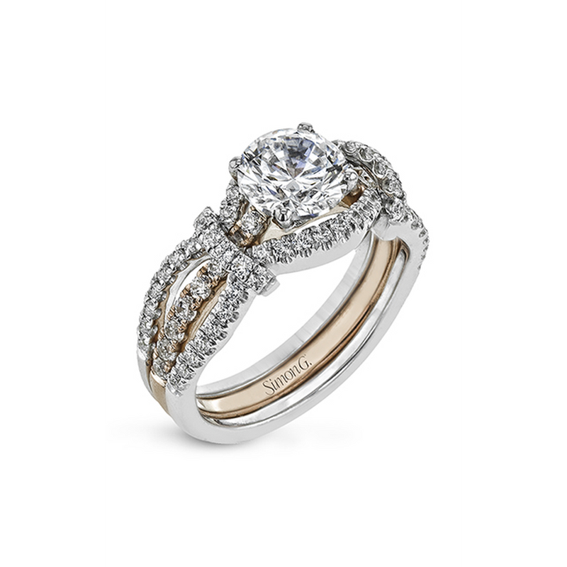 Simon G Wedding Set Mr3005