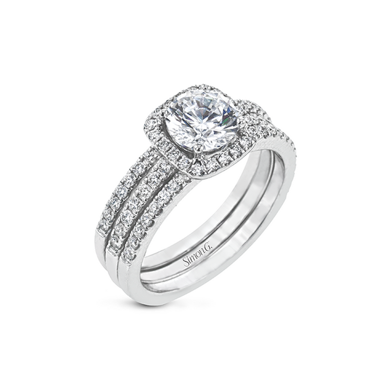 Simon G Wedding Set Tr790