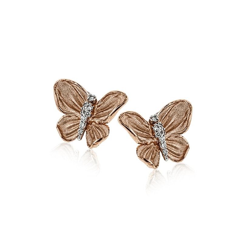 Simon G Monarch Earrings DE267-R