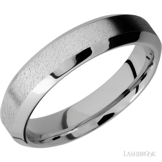 5 mm wide High Bevel Cobalt Chrome band.