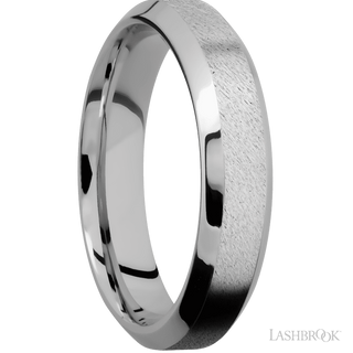 5 mm wide High Bevel Cobalt Chrome band.