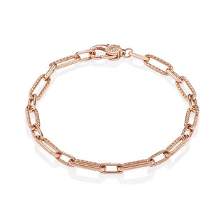 Link Bracelet in 18kt Rose Gold