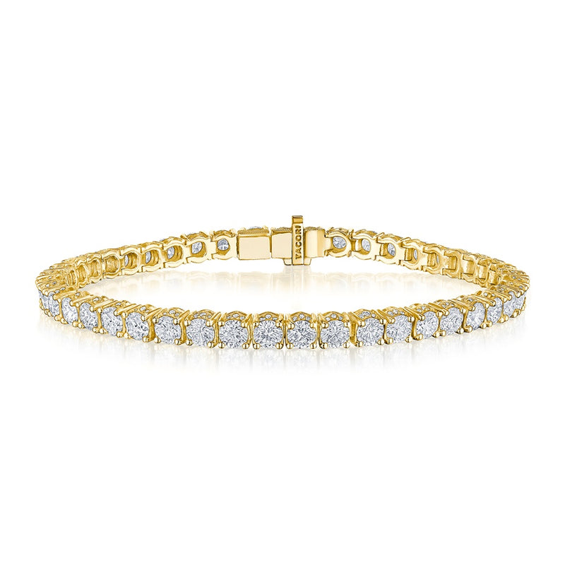 Diamond Tennis Bracelet in 18kt Yellow Gold