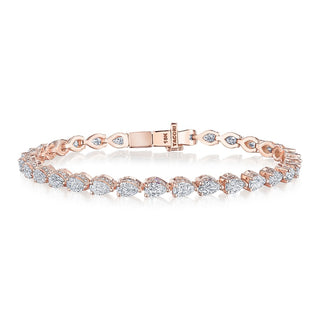 Diamond Tennis Bracelet in 18kt Rose Gold