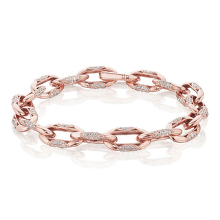 Small Link Bracelet in 18kt Rose Gold