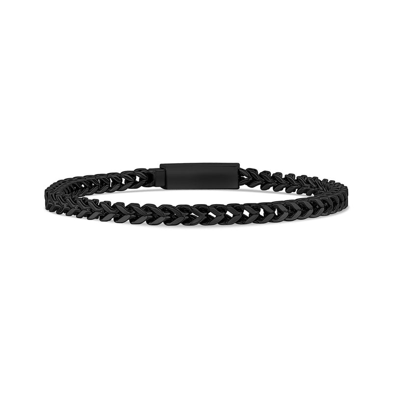 4MM BK FRANCO BRACELET