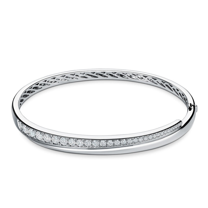 Hearts On Fire Vela Crossover Bangle UU2644 : 1.15 : 6152 : 18KY : GH/VS