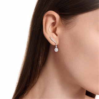 Hearts On Fire Vela Drop Earrings UU2645 : 0.80 : : 18KW : GH/VS