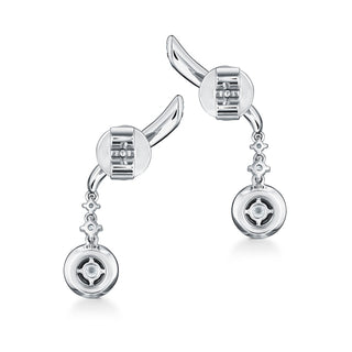 Hearts On Fire Vela Drop Earrings UU2645 : 0.80 : : 18KW : GH/VS