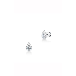 Hearts on Fire LU Droplet Studs Earrings UU2829 : 0.60 : : 18KW : IJ/VS
