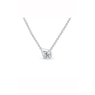 Hearts On Fire LU Droplet Pendant UU2808 : 0.30 : 18 : 18KW : IJ/VS