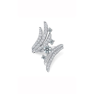 Hearts on Fire Vela Bypass Cocktail Ring UU2785 : 1.75 : 8.00 : 18KY : GH/VS