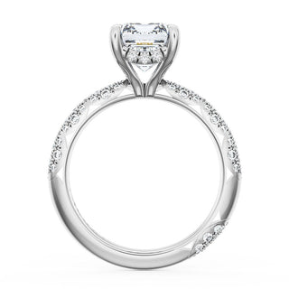 Emerald Bloom Engagement Ring