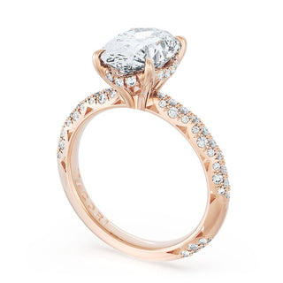 Oval Bloom Engagement Ring