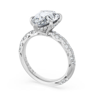 Pear Bloom Engagement Ring