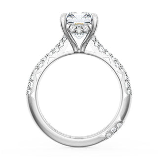 Emerald Bloom Engagement Ring