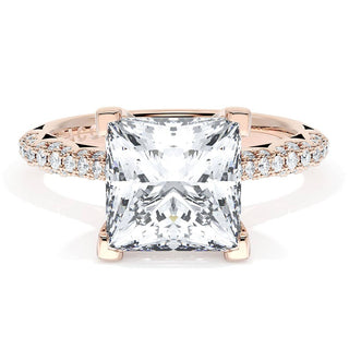 Princess Bloom Engagement Ring