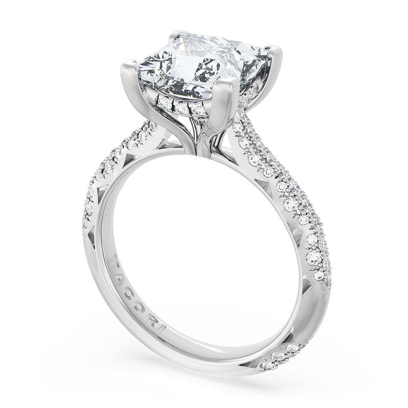 Princess Bloom Engagement Ring