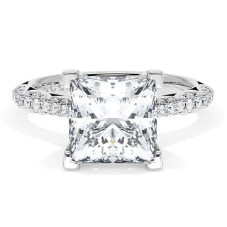 Princess Bloom Engagement Ring