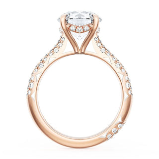 Round Bloom Engagement Ring